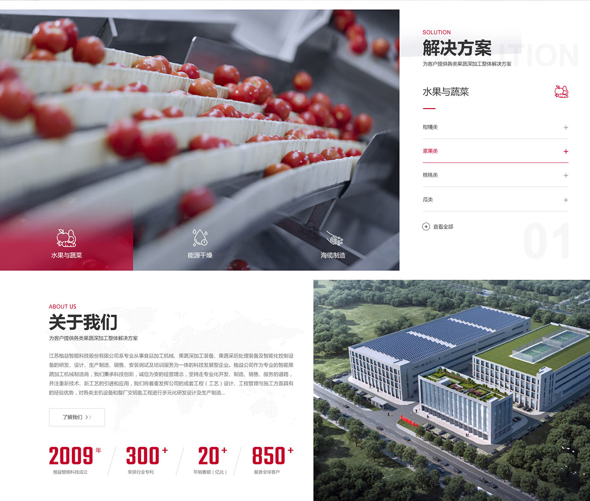 江蘇楷益智能科技股份網(wǎng)站建設(shè)案例